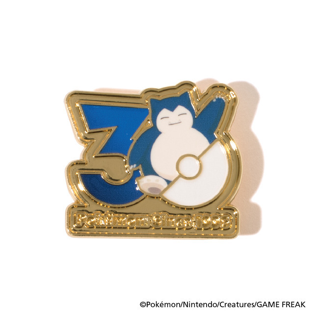 ポケモン30周年ピンバッジ（カビゴン）