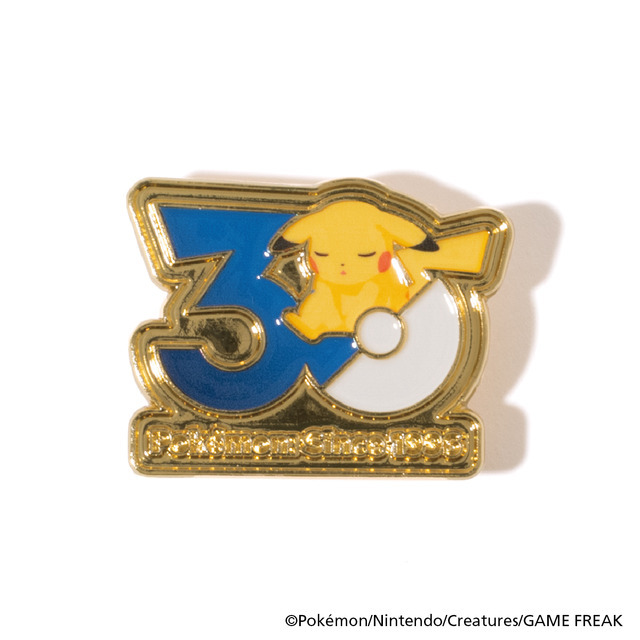 ポケモン30周年ピンバッジ（ピカチュウ）