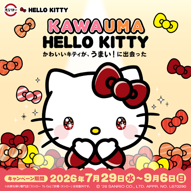 「KAWAUMA HELLO KITTY」イメージ