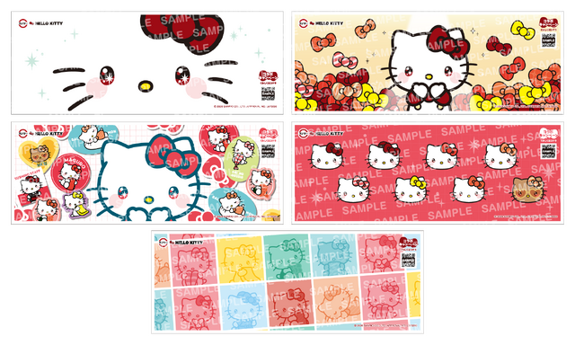 コラボシート（全 5 種）イメージ