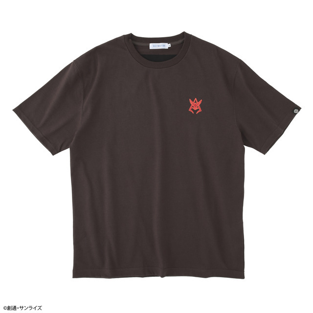 STRICT-G『機動戦士ガンダム』刺繍Tシャツ MSM-07S CHAR'S Z'GOK（スミクロ）
