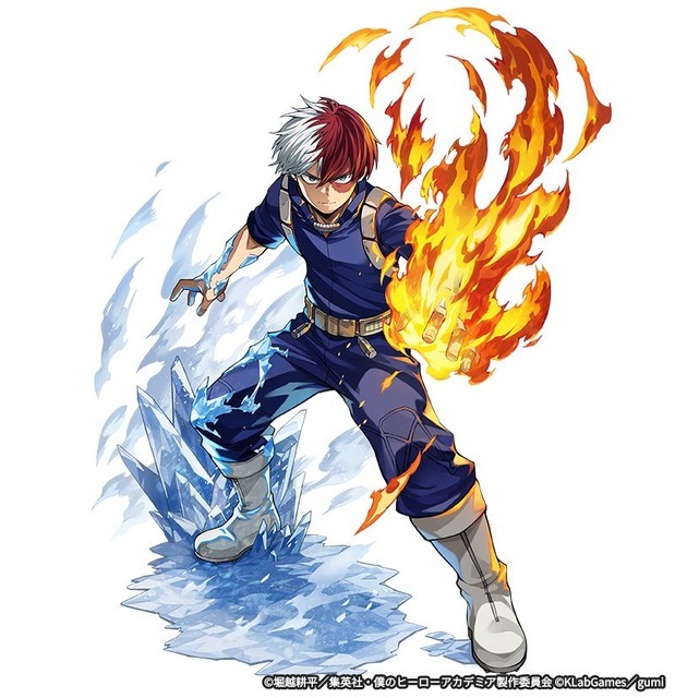 『僕のヒーローアカデミア UNITED SURVIVAL』SR轟焦凍