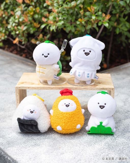 お文具といっしょ ぬい具るみミニキーリング