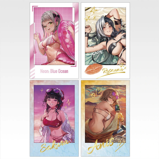 「一番くじ 勝利の女神：NIKKE CHAPTER8」I賞 夏の思い出フォトカードセット（ランダム全8種）
