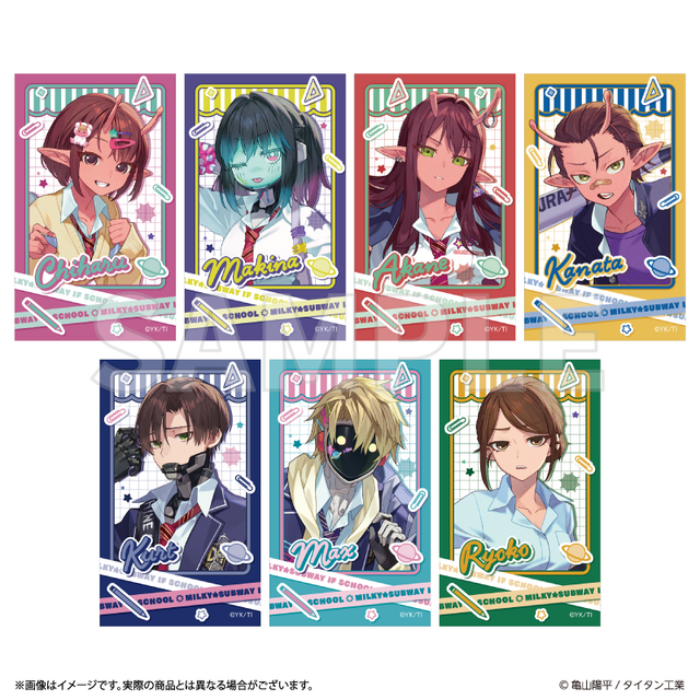 チェキ風カード（全7種）　440円(税込)　