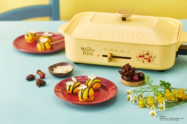 白玉粉でつくる蜂のチョコポンデケージョボウル