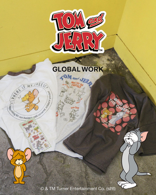TOM and JERRY×GLOBAL WORK KIDS