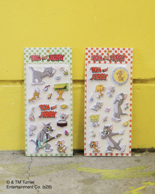 TOM and JERRY×GLOBAL WORK KIDS（立体シール）