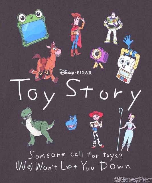 TOY STORY / CHARACTERS GRAPHIC S/S TEE　¥5,940(tax.inc)