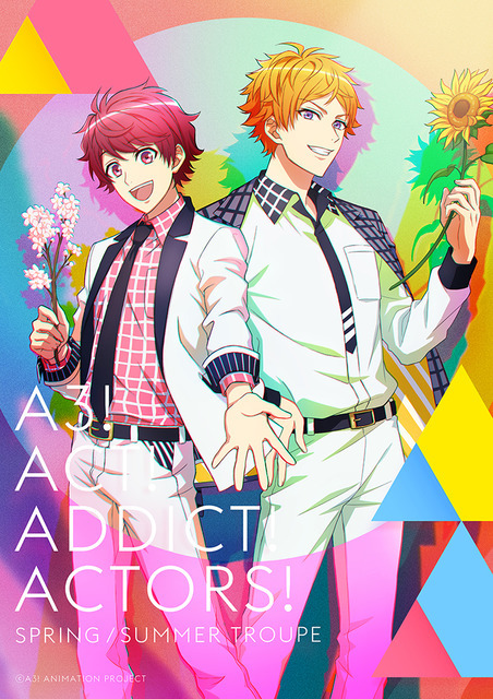 TVアニメ『A3!』SEASON SPRING ＆ SUMMERのキービジュアル（C）Liber Entertainment Inc. All Rights Reserved.