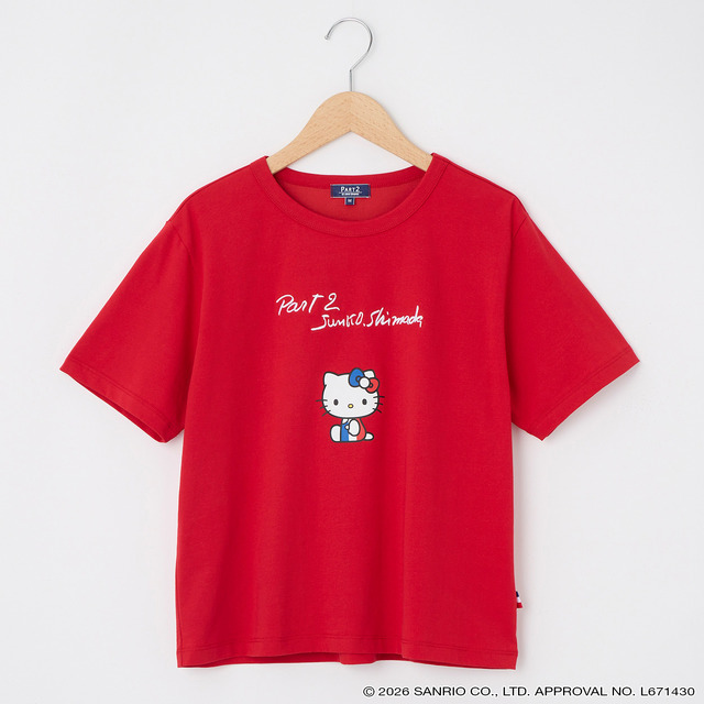ハローキティトリコロールプリントＴシャツ