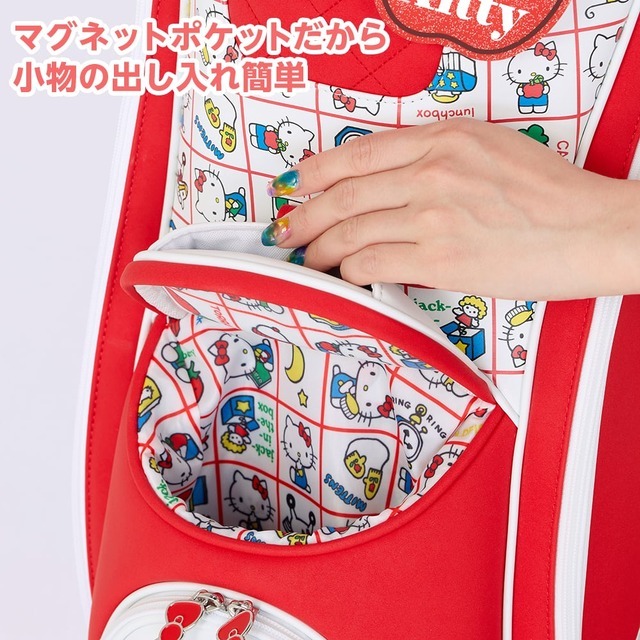 ハローキティ キャディバッグ HELLO KITTY CADDY BAG