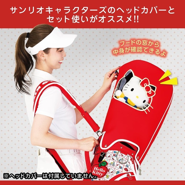 ハローキティ キャディバッグ HELLO KITTY CADDY BAG