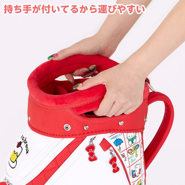 ハローキティ キャディバッグ HELLO KITTY CADDY BAG