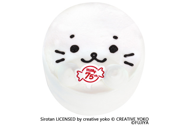 ペコちゃん×しろたん　POP UPショップ限定「まんまるしろたんケーキ」