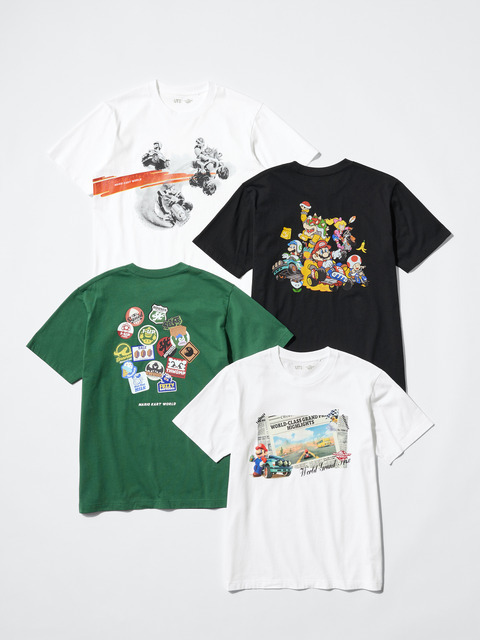 「『マリオカート ワールド』UTコレクション」MEN T シャツ（4 柄）