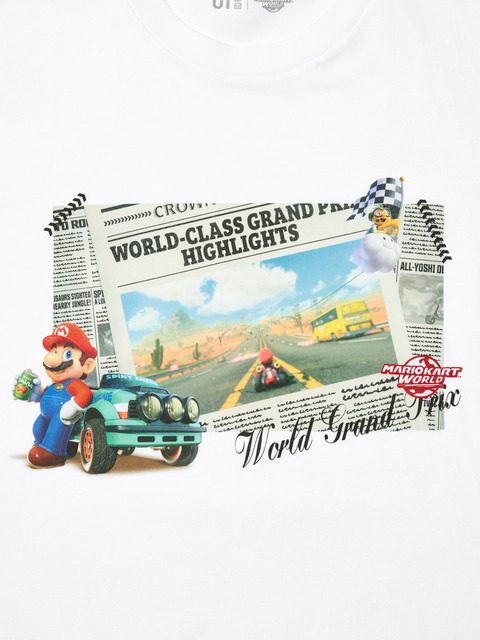 「『マリオカート ワールド』UTコレクション」MEN T シャツ（4 柄）