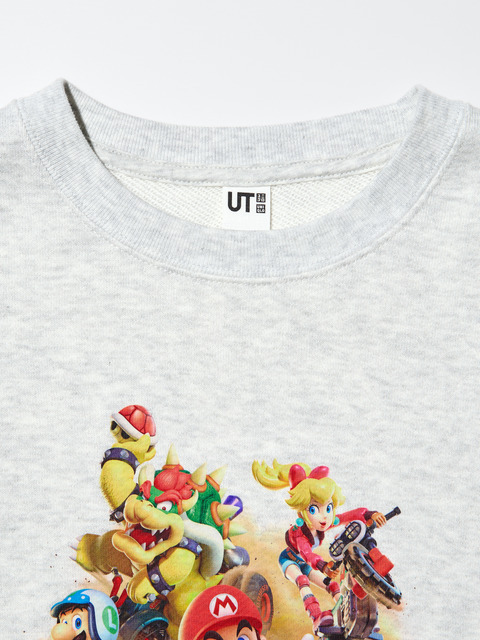「『マリオカート ワールド』UTコレクション」KIDS スウェット（4 柄）