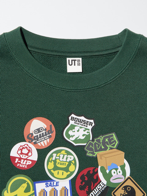 「『マリオカート ワールド』UTコレクション」KIDS スウェット（4 柄）