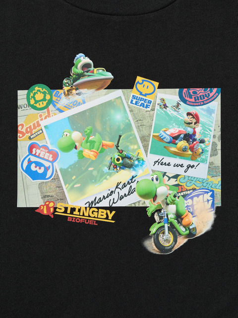 「『マリオカート ワールド』UTコレクション」KIDS T シャツ（4 柄）