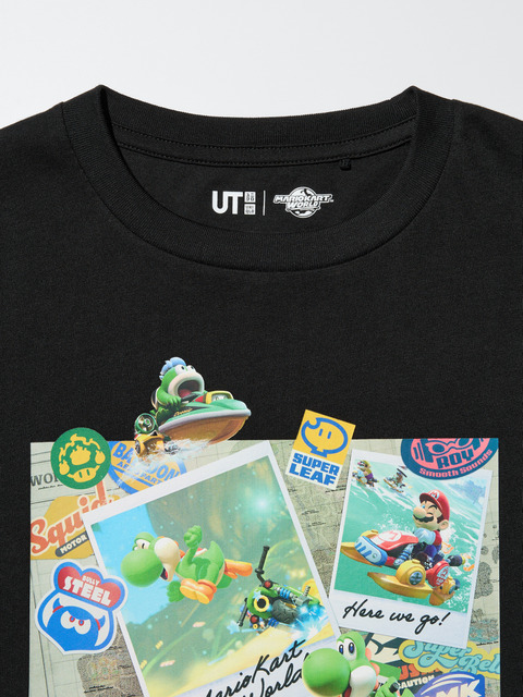 「『マリオカート ワールド』UTコレクション」KIDS T シャツ（4 柄）