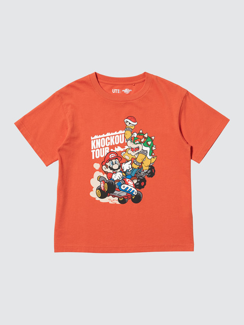 「『マリオカート ワールド』UTコレクション」KIDS T シャツ（4 柄）