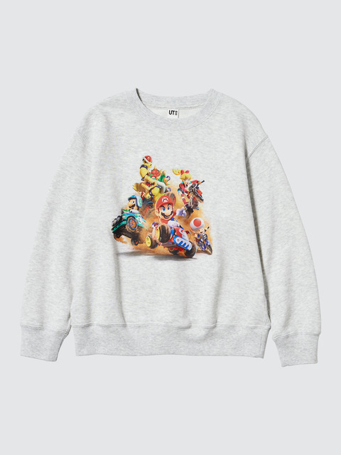 「『マリオカート ワールド』UTコレクション」KIDS スウェット（4 柄）
