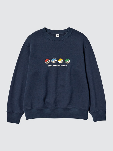 「『マリオカート ワールド』UTコレクション」KIDS スウェット（4 柄）