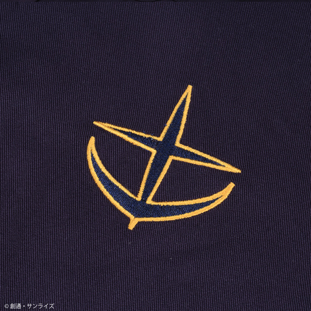 刺繍オープンカラーシャツ