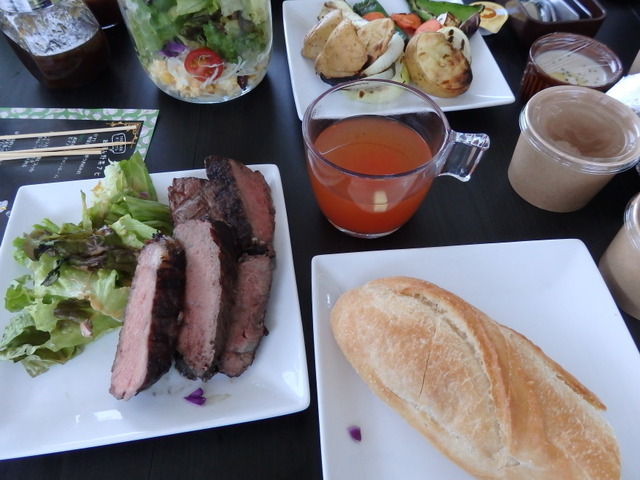 BBQの様子