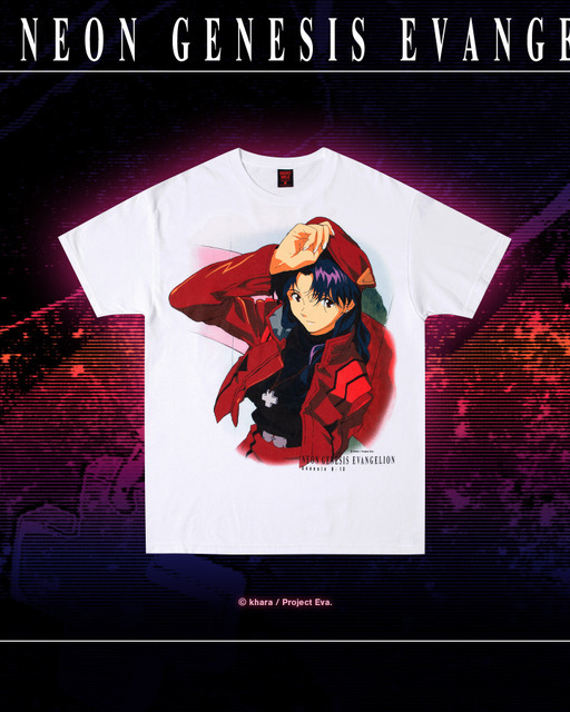 NEON GENESIS EVANGELION × GEEKS RULE SILKSCREEN PRINTING T SHIRT 