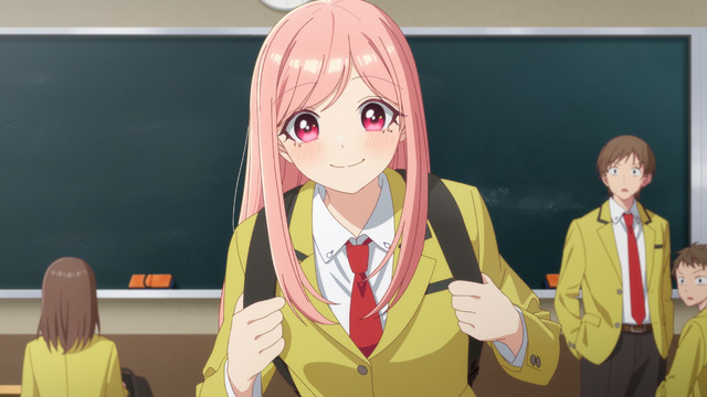 TVアニメ『楠木さんは高校デビューに失敗している』場面カット