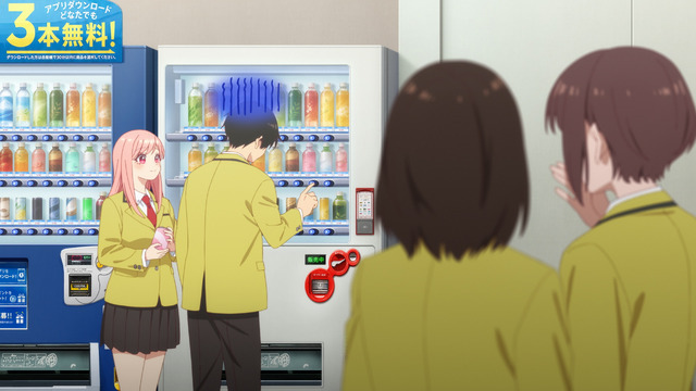 TVアニメ『楠木さんは高校デビューに失敗している』場面カット