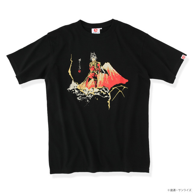 STRICT-G JAPAN『機動戦士ガンダム』静岡限定Tシャツ 赤富士シャア