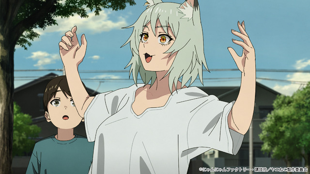 夏アニメ「ヤニねこ」第3話「ニャーはボケよりツッコミ寄りにゃ」先行カット