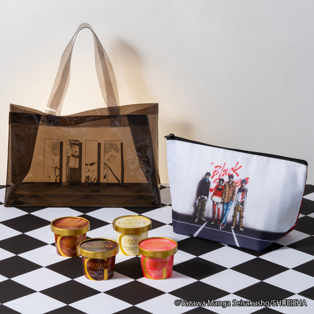 ゴディバ×NANA カップアイスクリーム 保冷ポーチ＆トートバッグセット