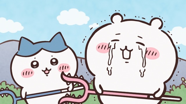 アニメ「ちいかわ」場面カット