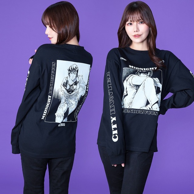 ブラック&ホワイト ロングスリーブＴシャツ