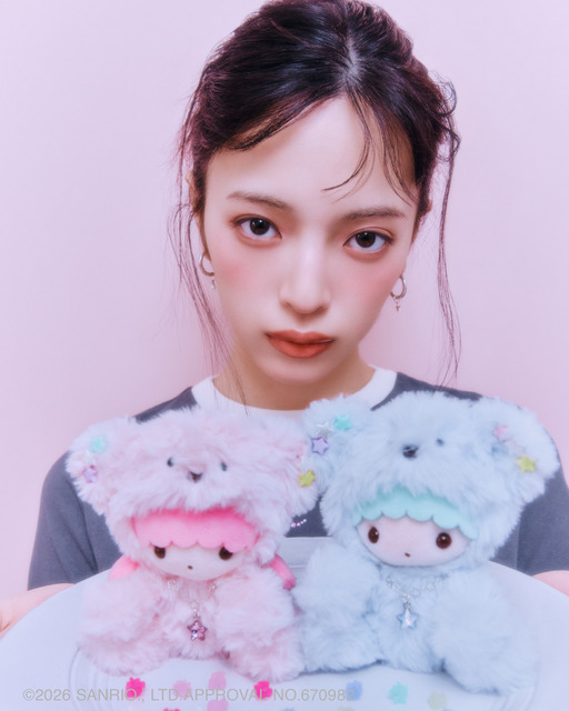【リトルツインスターズ（キキ＆ララ）】ぬいぐるみチャーム