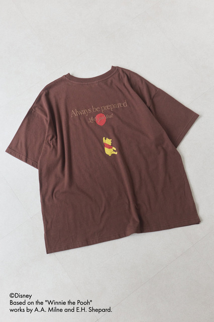 Winnie the Pooh/バックプリントＴシャツ