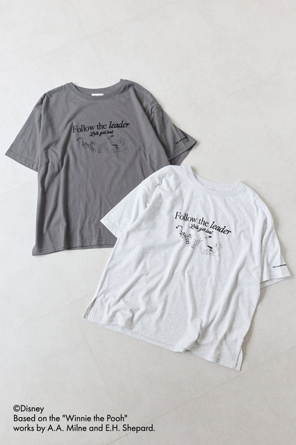 Winnie the Pooh/フロッキーロゴTシャツ