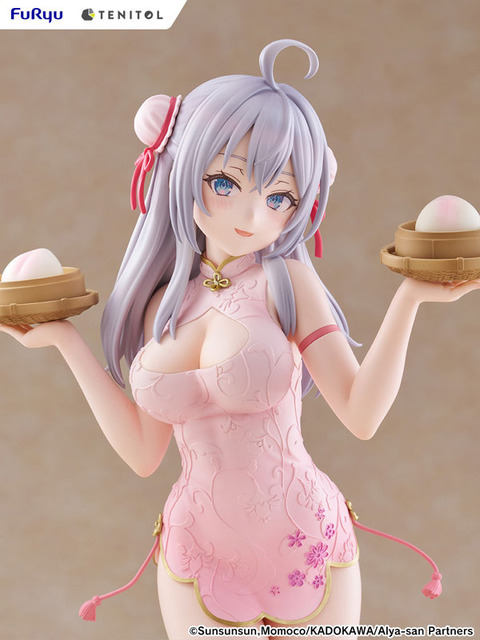 「TENITOL TALL 時々ボソッとロシア語でデレる隣のアーリャさん アーリャ チャイナドレスver. 完成品フィギュア」