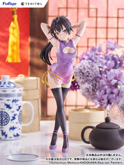 「TENITOL TALL 時々ボソッとロシア語でデレる隣のアーリャさん 周防有希 チャイナドレスver. 完成品フィギュア」