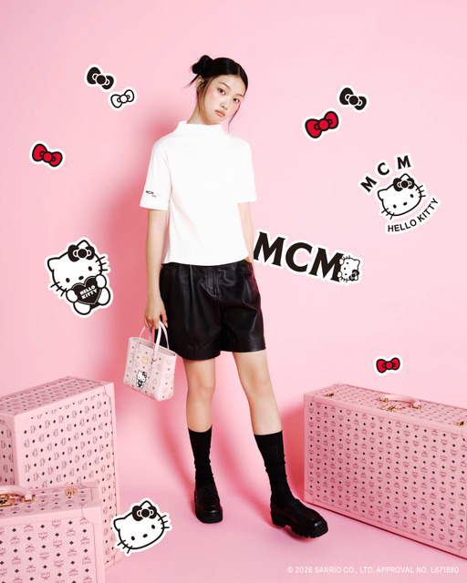 ハローキティ×「MCM」コラボ第2弾♪ ヴィセトスはもちろん、デニム、トラックジャケット、Tシャツなど幅広くラインナップ【7月29日より】