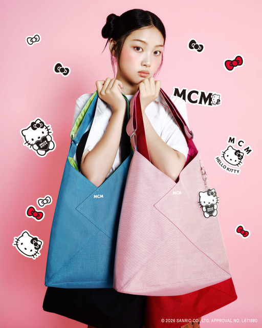 ハローキティ×「MCM」コラボ第2弾♪ ヴィセトスはもちろん、デニム、トラックジャケット、Tシャツなど幅広くラインナップ【7月29日より】