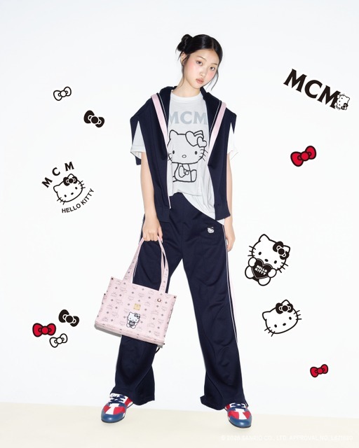ハローキティ×「MCM」コラボ第2弾♪ ヴィセトスはもちろん、デニム、トラックジャケット、Tシャツなど幅広くラインナップ【7月29日より】