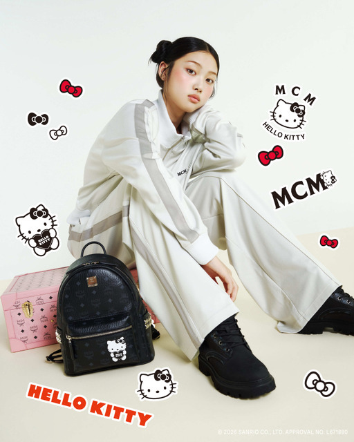 ハローキティ×「MCM」コラボ第2弾♪ ヴィセトスはもちろん、デニム、トラックジャケット、Tシャツなど幅広くラインナップ【7月29日より】