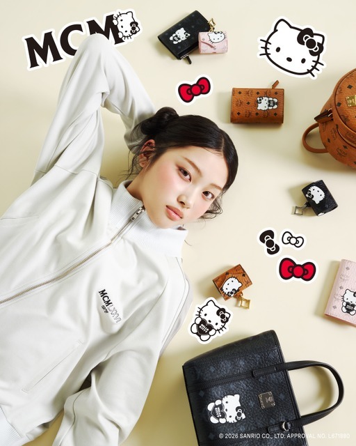 ハローキティ×「MCM」コラボ第2弾♪ ヴィセトスはもちろん、デニム、トラックジャケット、Tシャツなど幅広くラインナップ【7月29日より】