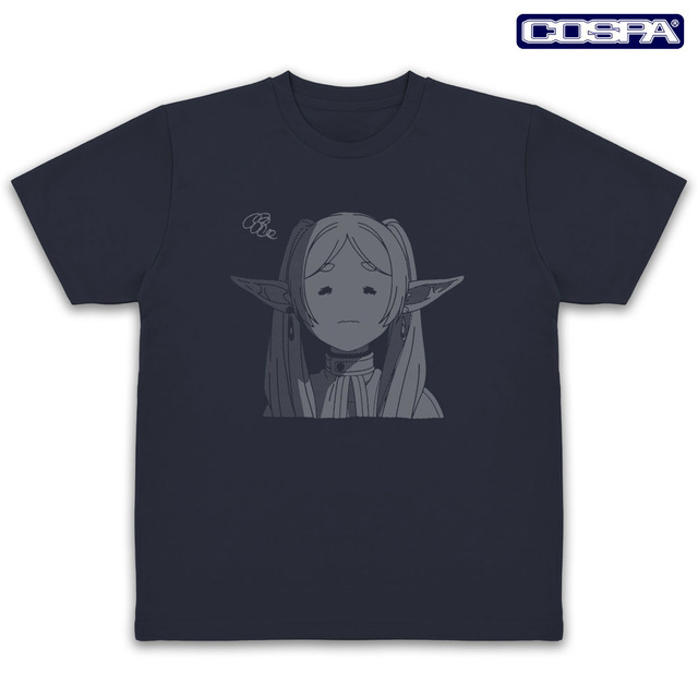 TVアニメ『葬送のフリーレン』フリーレン フェイス ドライTシャツ すごく嫌そうな顔Ver.