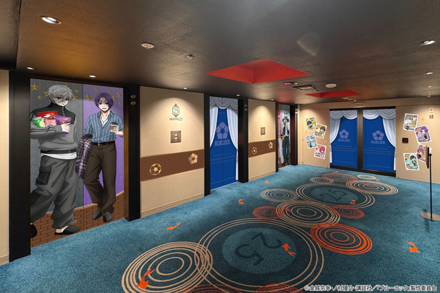 IKEPRI25フロア全体で展開するTVアニメ「ブルーロック」の没入型空間演出
